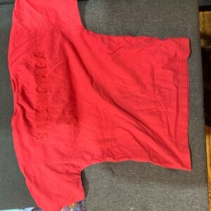 Balenciaga Red T-Shirt
